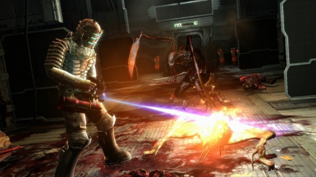  Dead Space: Terror e sobrevivência embasam o game. 